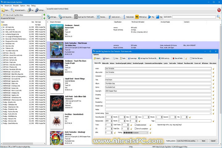 3delite MP4 Video & Audio Tag Editor v1.0.284.484 (x64 bit) Software For PC 