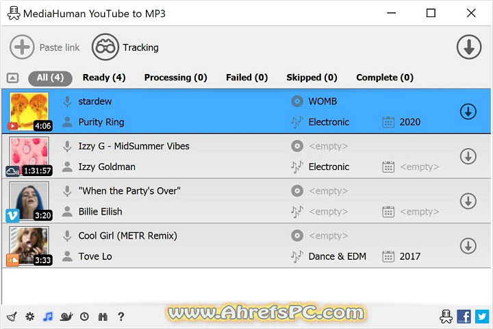 4K YouTube to MP3 2025 v5.6.1 Latest Software Download Free 