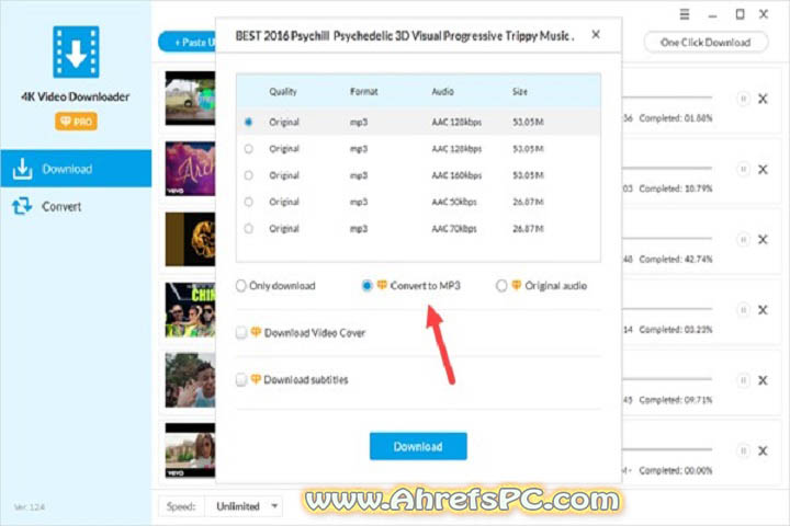 4K YouTube to MP3 2025 v5.6.1 Latest Software For PC 