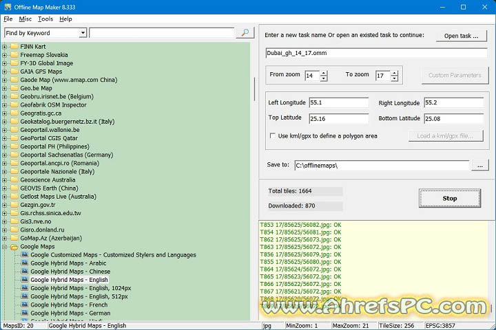 AllMapSoft Offline Map Maker 2025 v8.322 Latest Software Full Version 