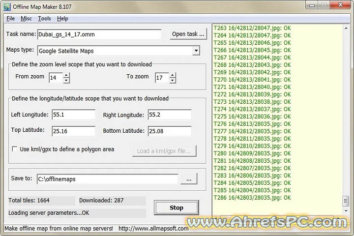 AllMapSoft Offline Map Maker 2025 v8.322 Latest Software Download Free 