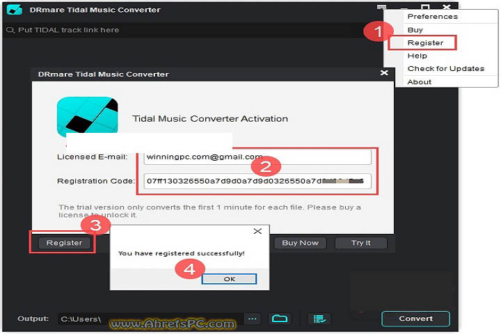 AudFree Tidal Music Converter 2025 v2.17.0.168 Latest Software Download Free 