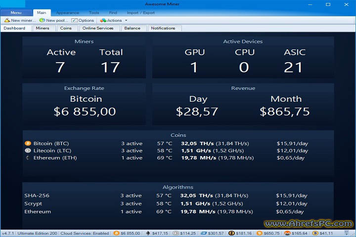 Awesome Miner Ultimate 2025 v11.1.1 [Latest Software] Full Version 