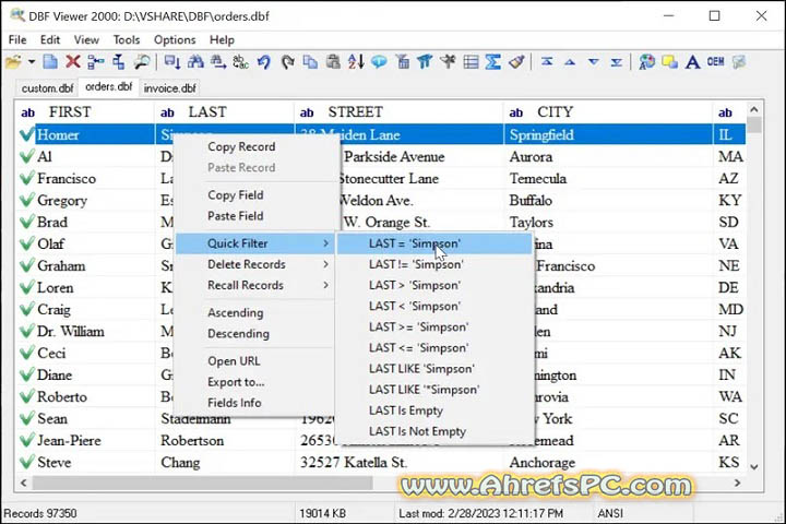 DBF Viewer 2000 v8.48 Latest Software Full Version DBF Viewer 2000 v8.48 Latest Software Full Version