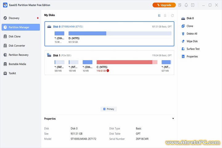 EaseUS Partition Master 2025 v18.8.0 Build 20240926 Software For Window EaseUS Partition Master 2025 v18.8.0 Build 20240926 Software For Window