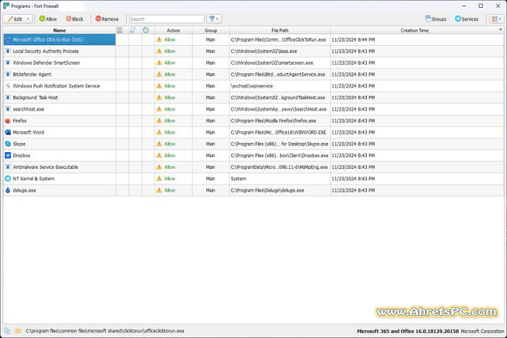 FortFirewall 2025 v3.17.5 windows10 [Latest Software] Full Version 