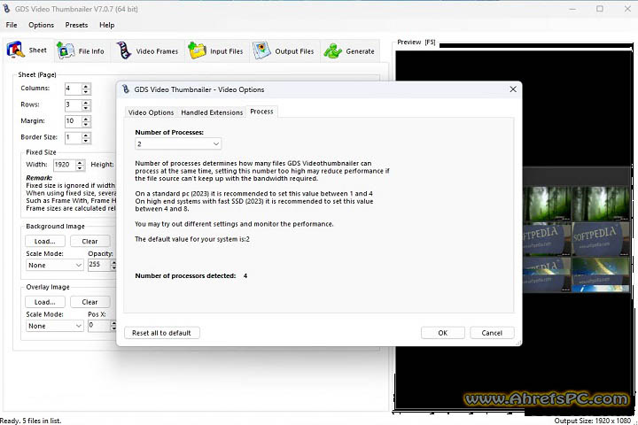 GDS Video Thumbnailer 2025 v7.0.5 Latest Software For Window GDS Video Thumbnailer 2025 v7.0.5 Latest Software For Window
