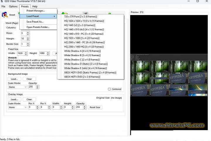 GDS Video Thumbnailer 2025 v7.0.5 Latest Software Download Free 