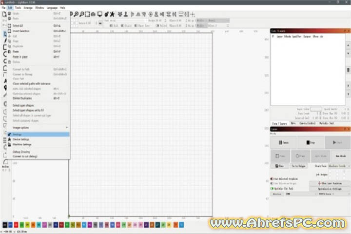 LightBurn 2025 v1.7.00 Latest Software Full Version 