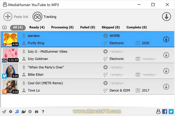 MediaHuman YouTube To MP3 Converter 3.9.9.96 Latest Software For PC 