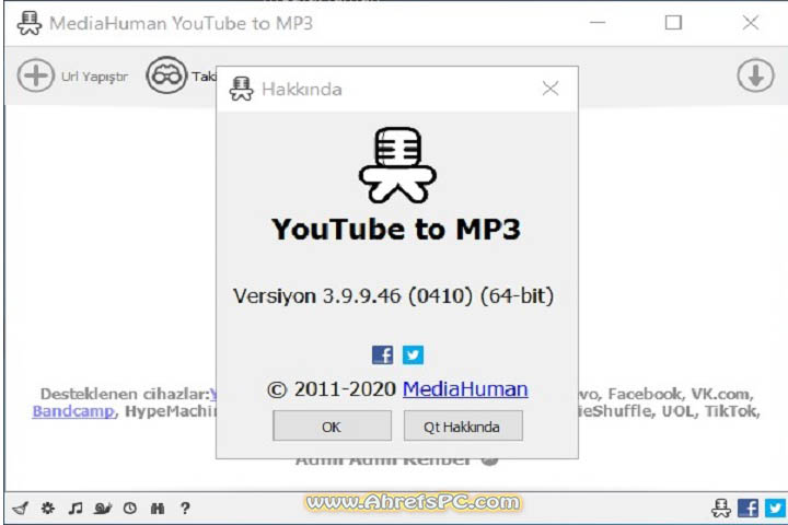MediaHuman YouTube To MP3 Converter 3.9.9.96 Latest Software Download Free 