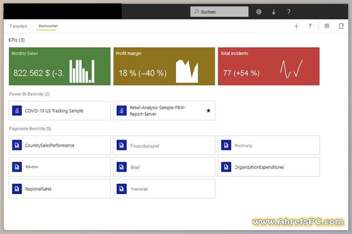 Microsoft Power BI Report Server September 2024 v15.0.1116.121 Software For PC 