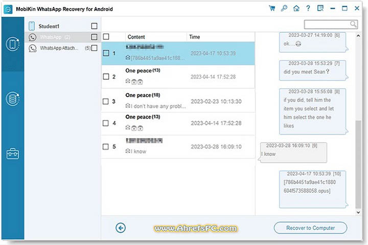 MobiKin Recovery for WhatsApp v2.2.13 [Latest Software] For Window 