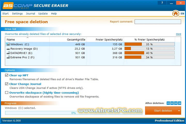 Secure Eraser Professional 2025 v6.108 Latest Software Full Version Secure Eraser Professional 2025 v6.108 Latest Software Full Version