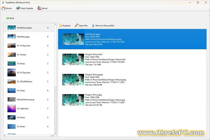 TweakNow WinSecret Plus 2025 v5.7 Latest Software For PC TweakNow WinSecret Plus 2025 v5.7 Latest Software For PC