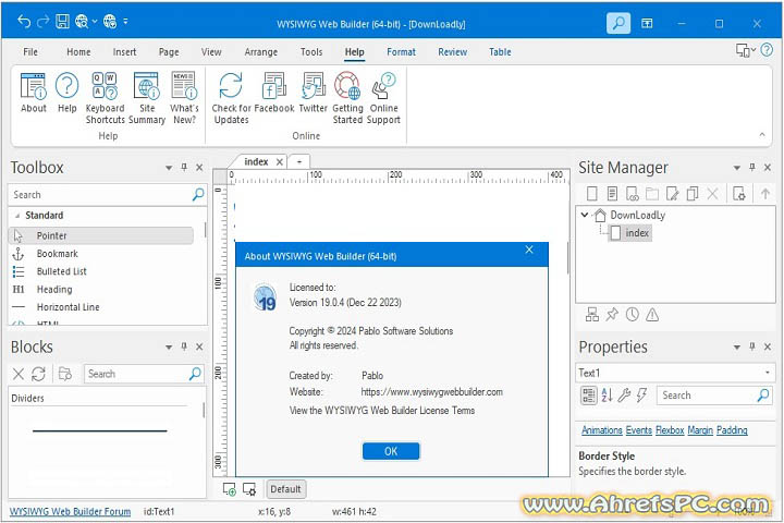 WYSIWYG Web Builder 2025 v19.4.1 Latest Software For Window WYSIWYG Web Builder 2025 v19.4.1 Latest Software For Window