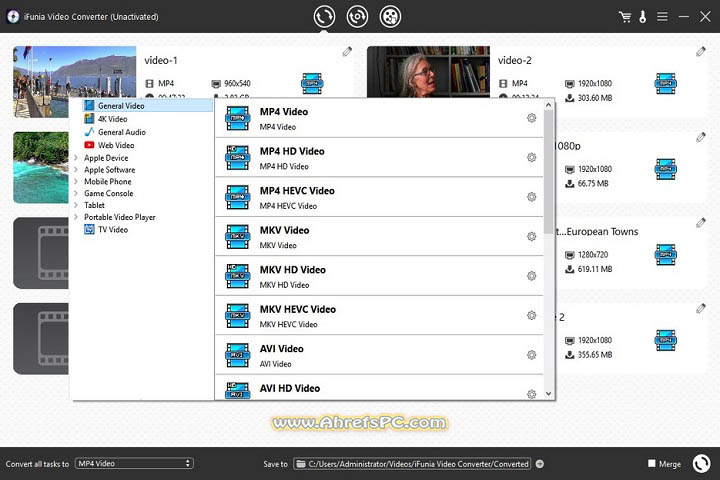 iFunia Video Converter 2025 v3.5.0 [Latest Software] For Window 