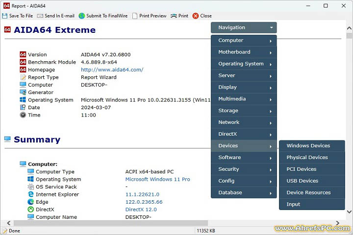 AIDA64 Extreme 2025 v7.65.7400 [Latest Software] Download Free 