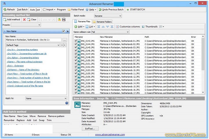 Advanced Renamer 2025 v4.12 [Latest Software] Download Free 