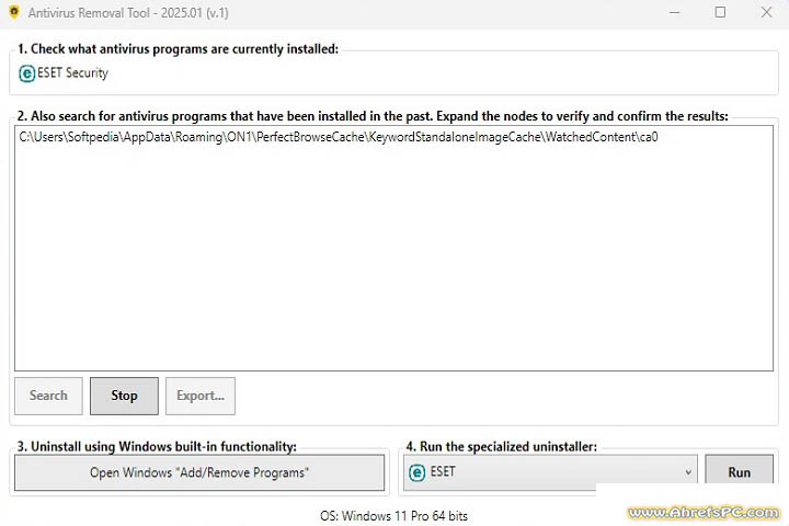 Antivirus Removal 2025.06[Latest Software] Full Version 