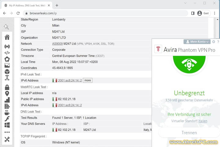 Avira Phantom VPN v2.44.1.19908 [Latest Software] Full Version 