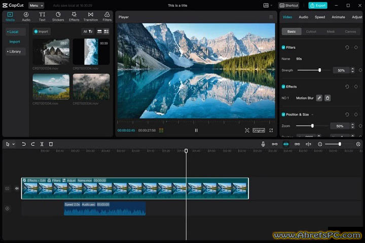 CapCut 2025 v6.4.0.2523 [Latest Software] Download Free 