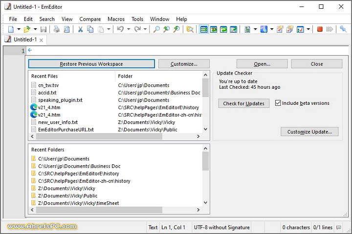 EmEditor 2025 v25.1.4 [Latest Software] Download Free 