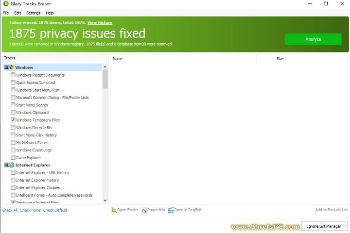 Glary Tracks Eraser 2025 v6.0.1.22 [Latest Software] Full Version 