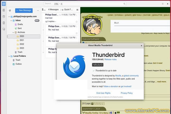 Mozilla Thunderbird 2025 v139.0.2 [Latest Software] Full Version 