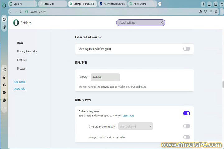  Opera Air 2025 v119.0.5497.81 [Latest Software] Download Free 
