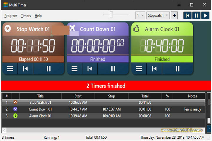 PC Timer 2025 v18.10 [Latest Software] Full Version 