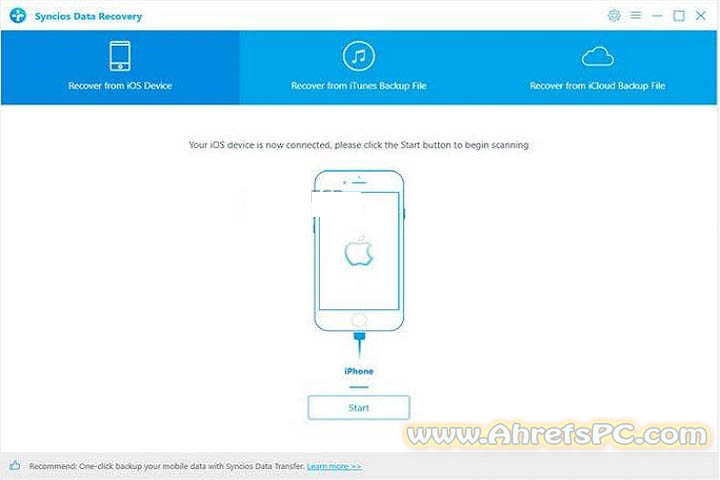 Anvsoft SynciOS Data Recovery v3.4.1 [Latest Software] Full Version 