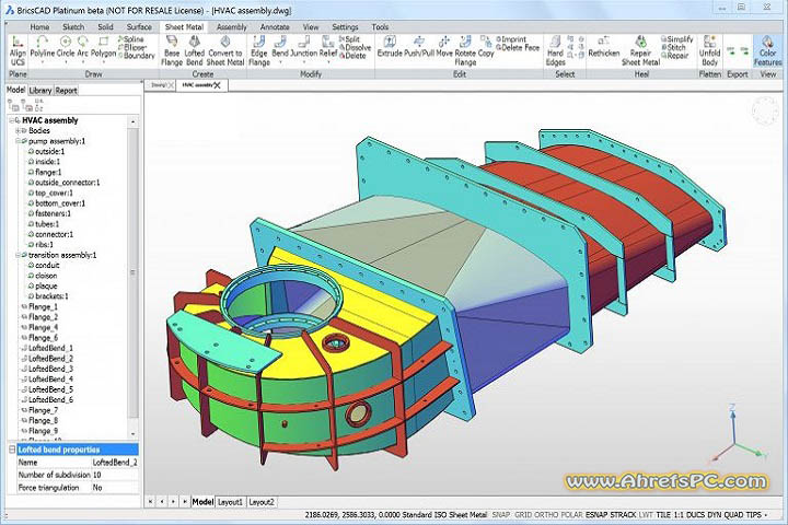 Bricsys BricsCAD v25.2.07.1 [Latest Software] Full Version 