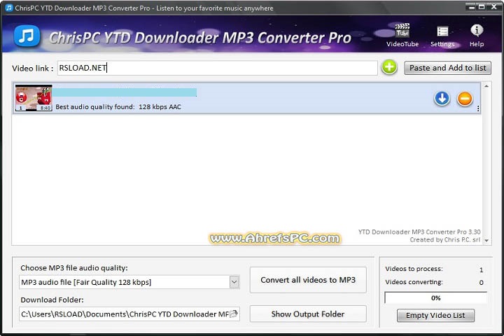ChrisPC VideoTube v15.25.0607 [Latest Software] Download Free 