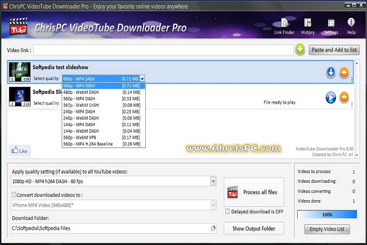 ChrisPC VideoTube v15.25.0607 [Latest Software] For Window 