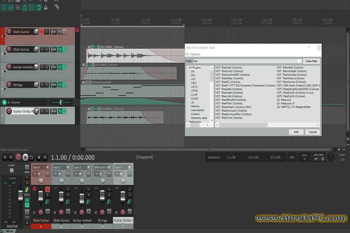 Cockos REAPER 2025 v7.40 [Latest Software] For Window 
