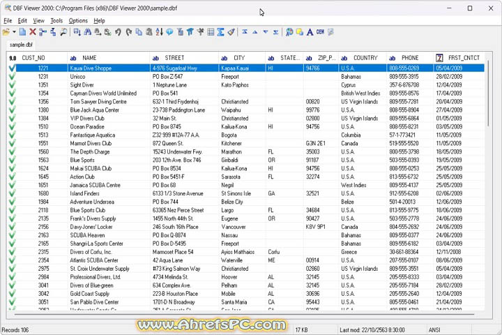 DBF Viewer 2000 v8.70 [Latest Software] Full Version 