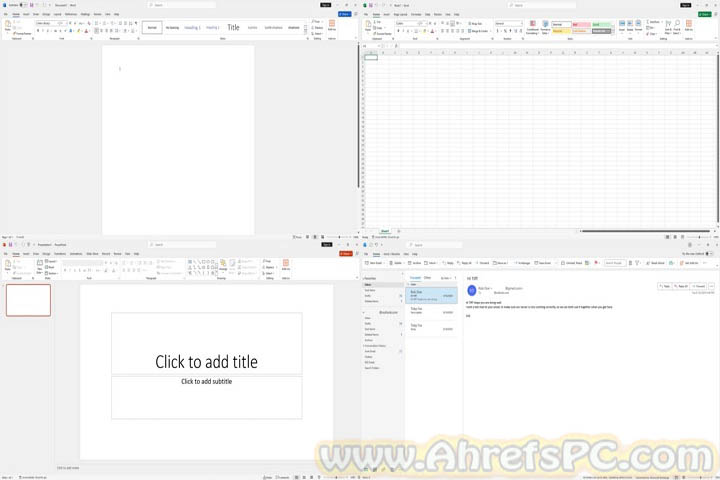 Office 2021 2024 v2505 PC Software