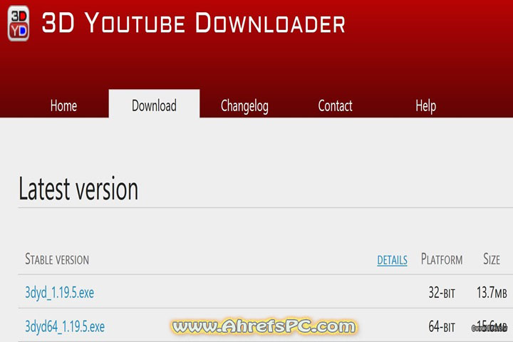 3D Youtube Downloader 1.22.9 [FREE Software]