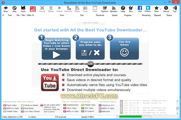 3D Youtube Downloader 1.22.9 [PC Software]