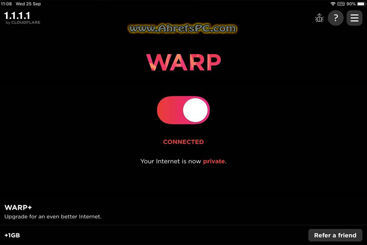 WARP VPN by Cloudflare 5.943.0 [LASTEST VERSION ]
